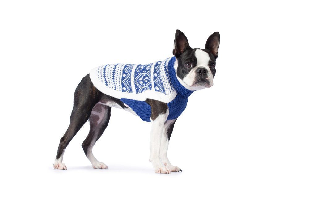 Alqo Wasi Hunde-Pullover Fair Isle