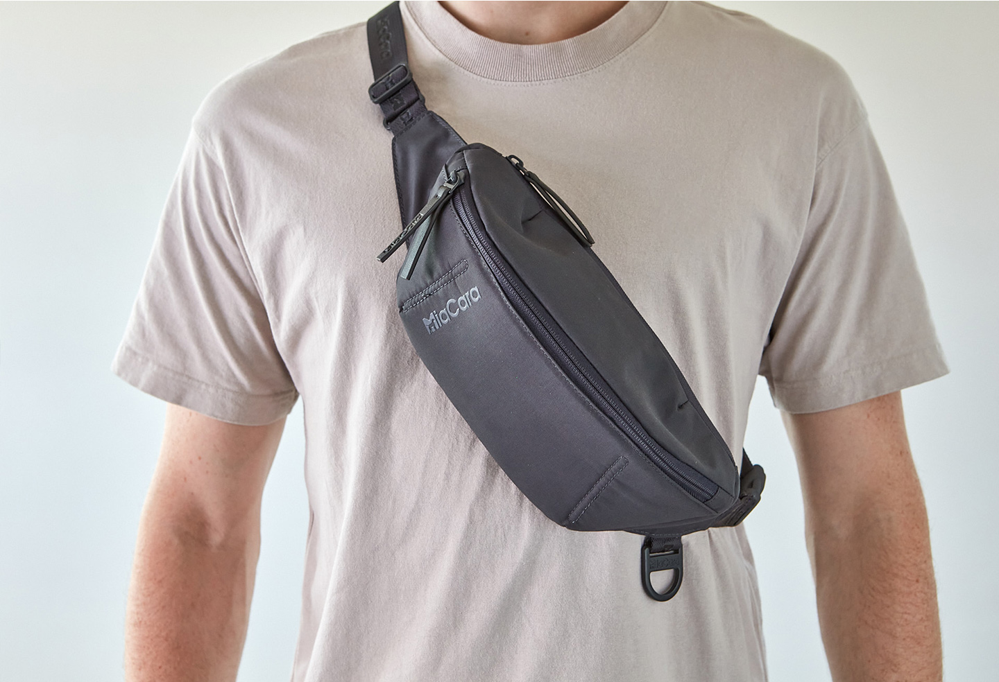 MiaCara Gürteltasche Cinta Asphalt