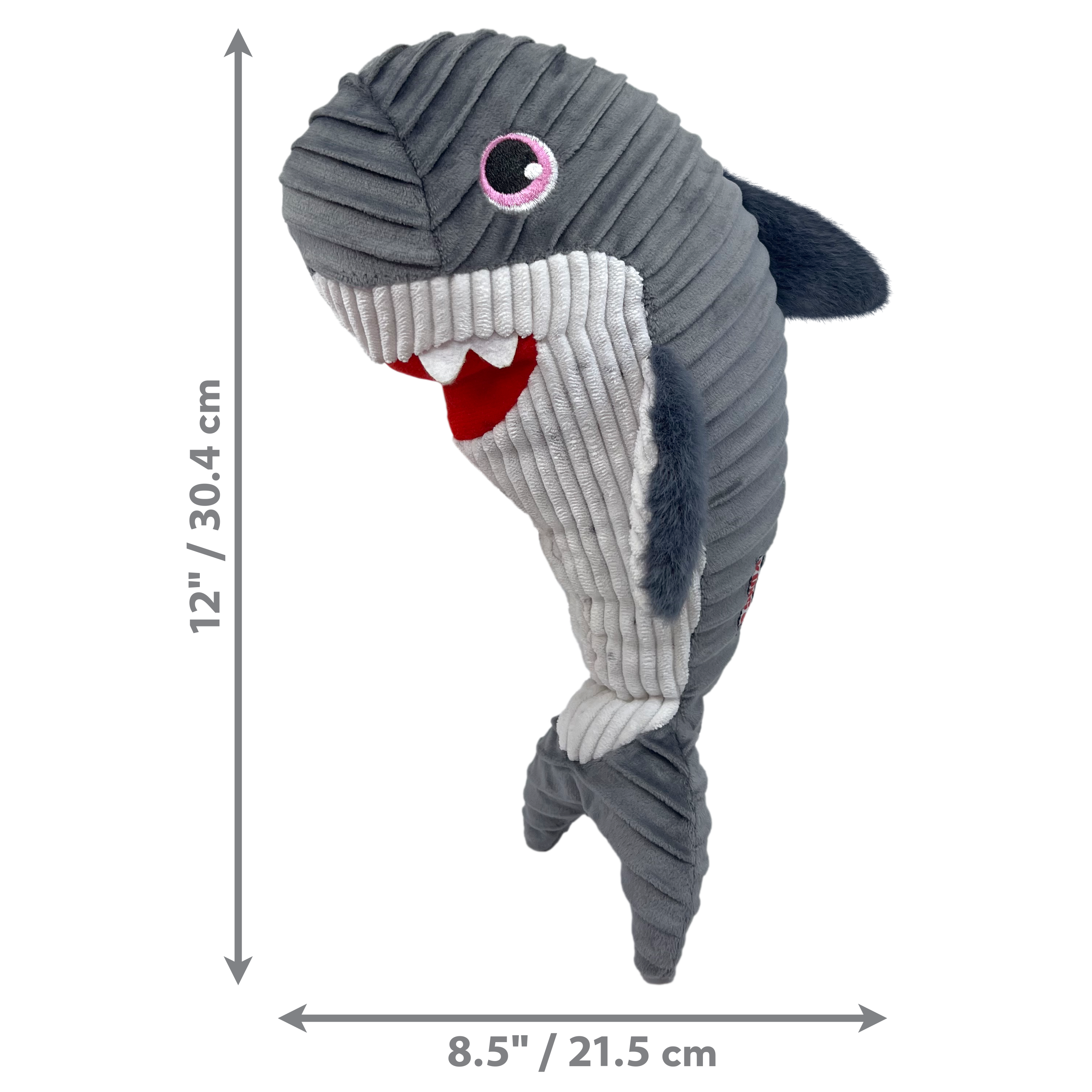 KONG Cuteseas Rufflez Shark M/L