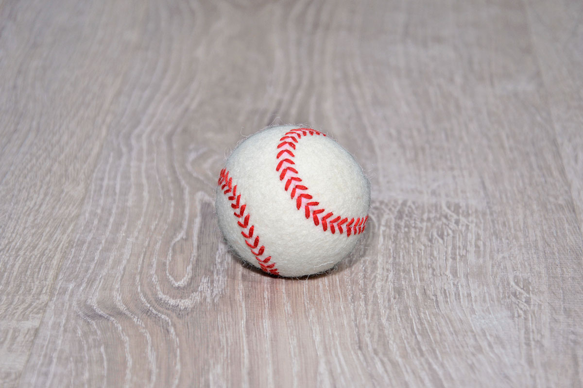 Treusinn Filz-Spielzeug FILZY Baseball 6cm