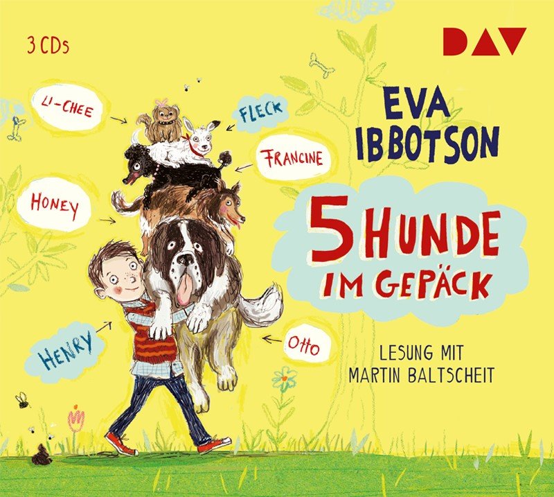 5 Hunde im Gepäck [CD] [Eva Ibbotson]