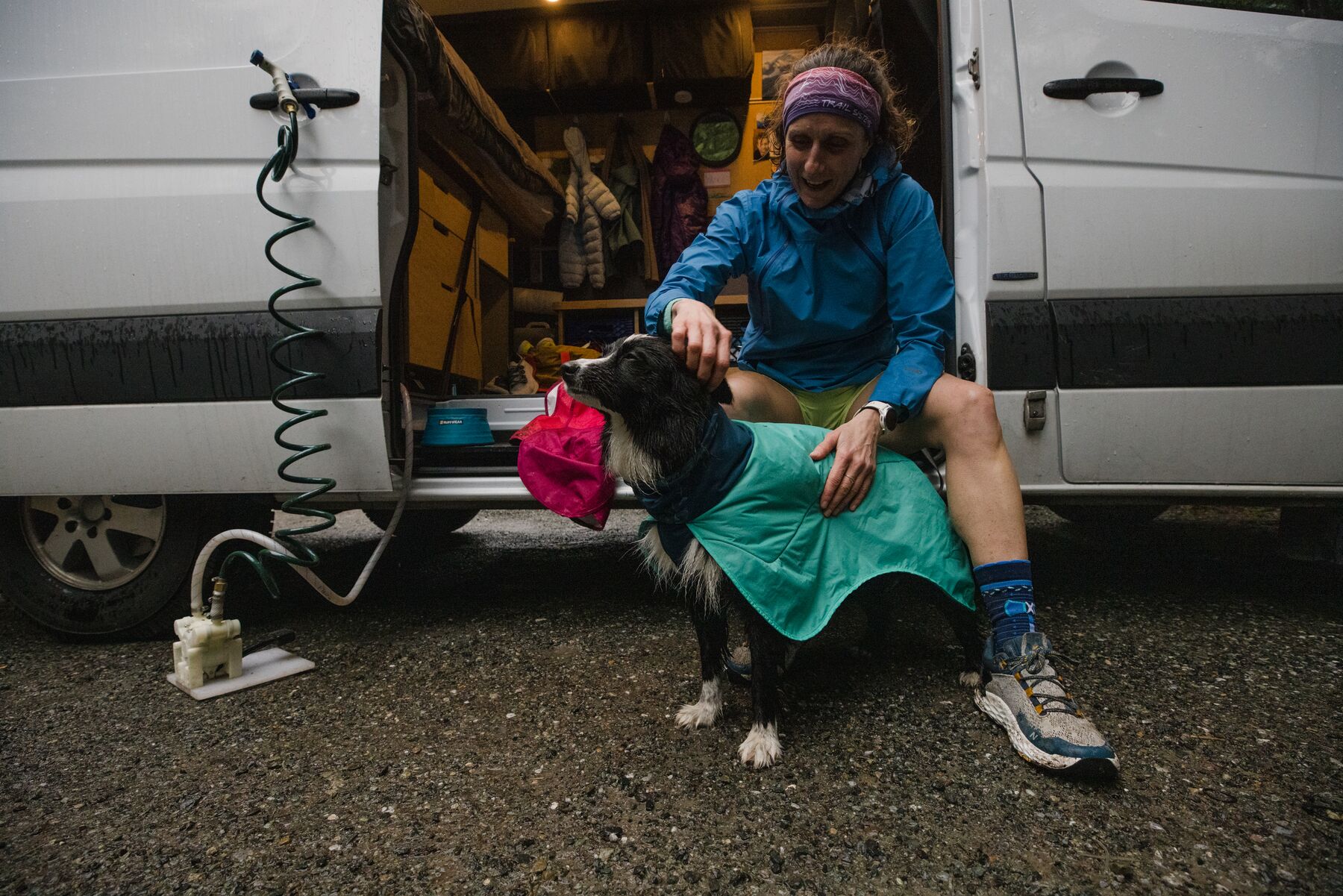 RuffWear Dirtbag™ Dog Towel Aurora Teal RuffWear Dirtbag™ Dog Towel Aurora Teal