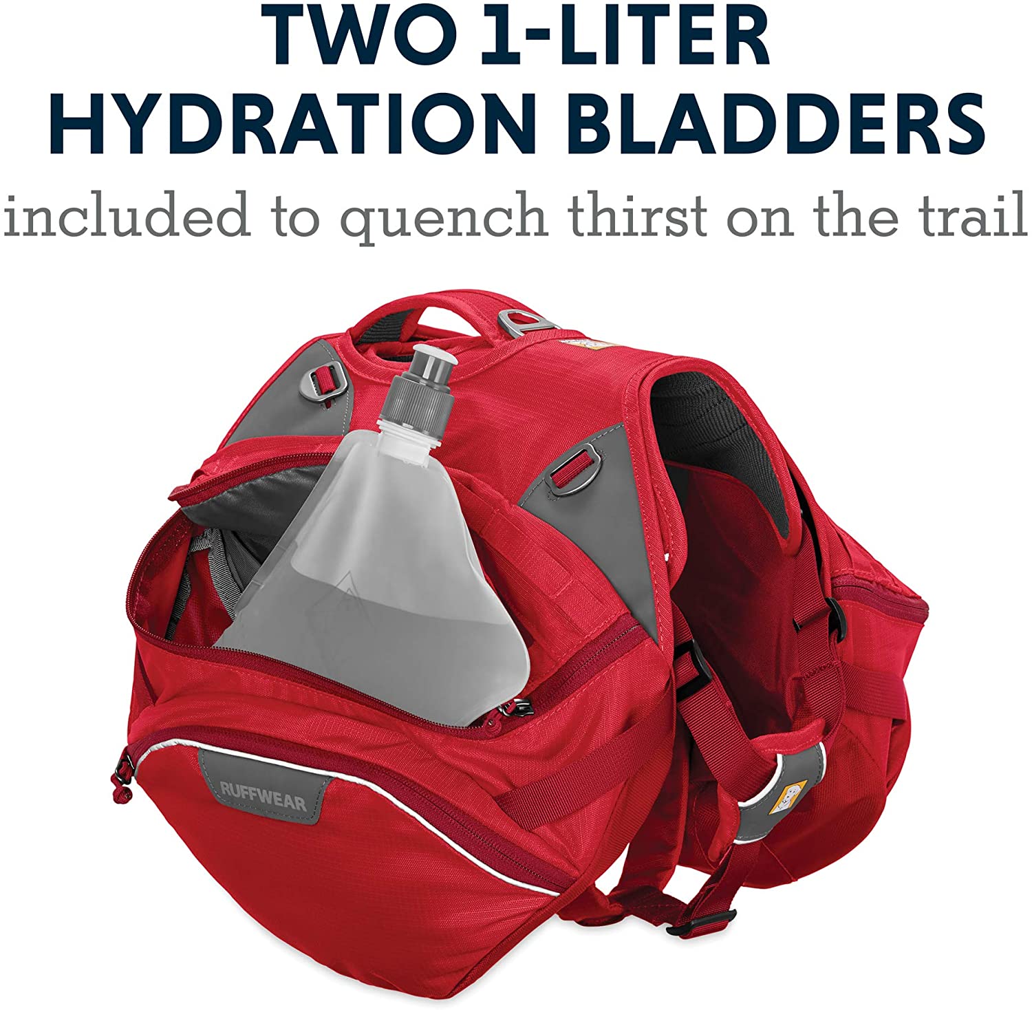 Ruffwear Palisades Pack Red Currant