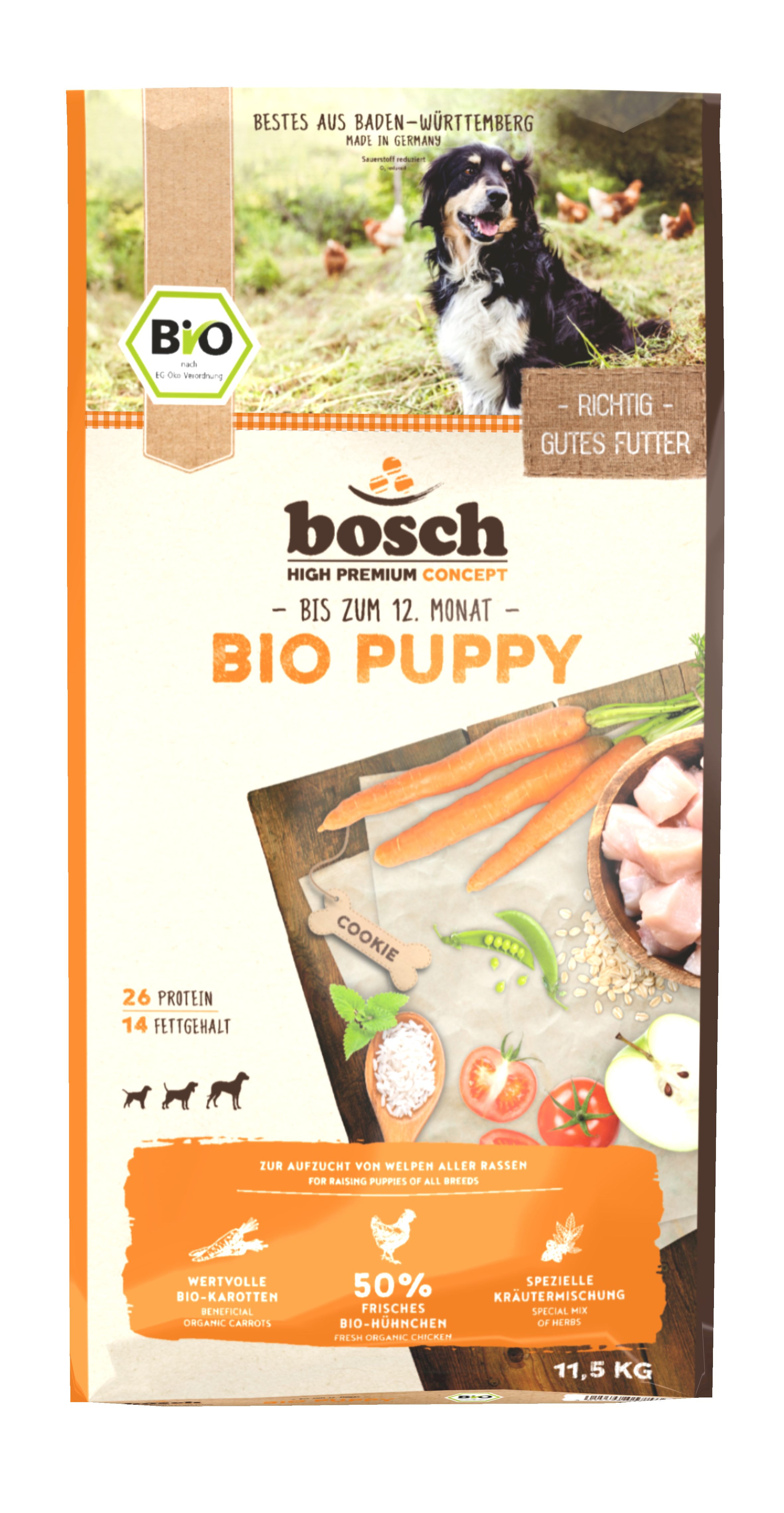 Bosch Bio Puppy Hühnchen+Karotten