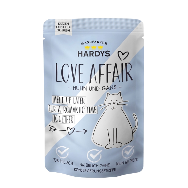 Hardy's Katze Love Affair 100g Pouch