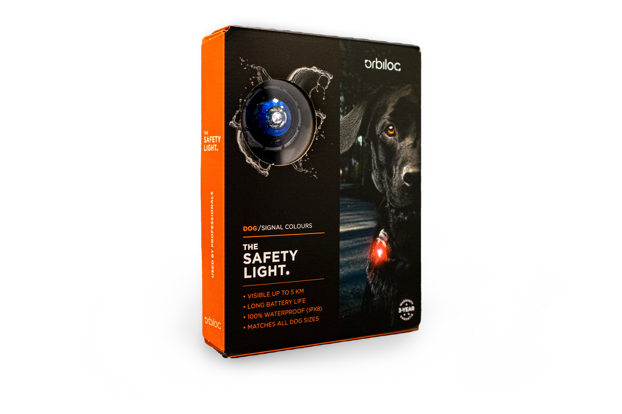 Orbiloc Dog Dual Light blue