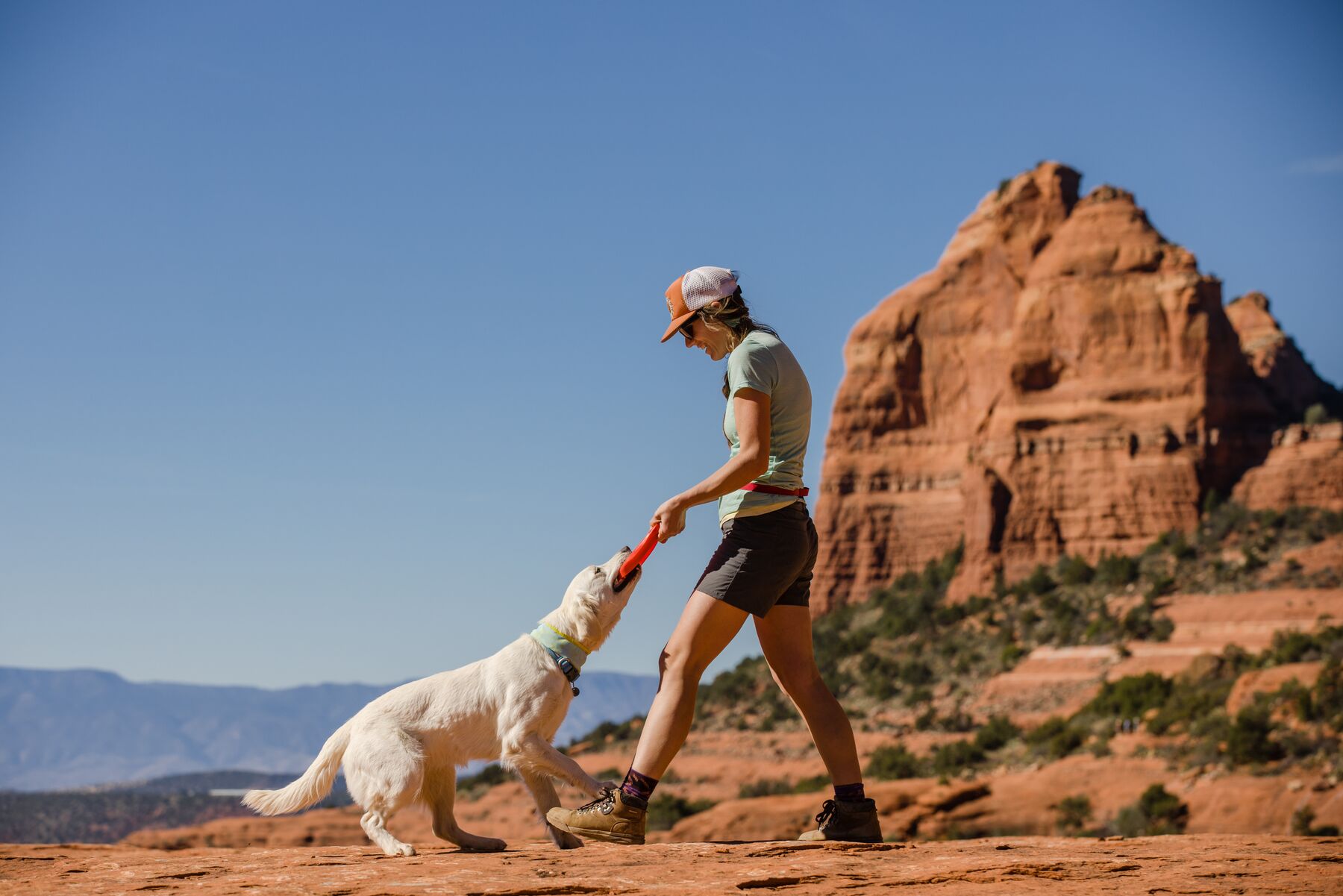 RuffWear Camp Flyer™ Toy Red Sumac