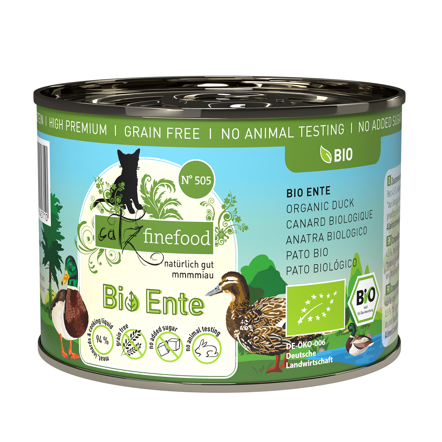 catz finefood Bio 200g (Dose)