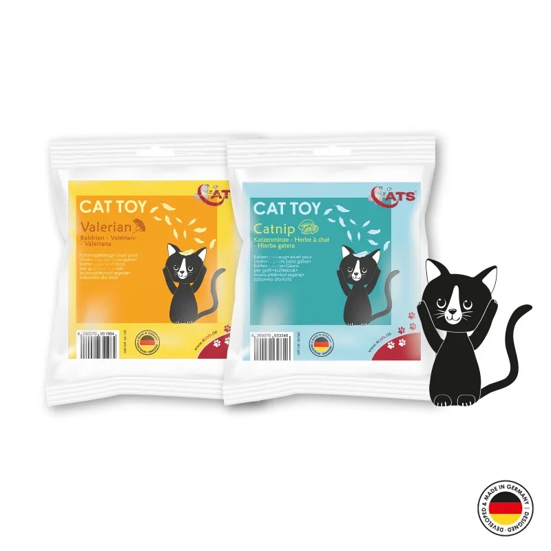 4cats Classic Collection Plüsch Herz mit 4catsnip, sortiert