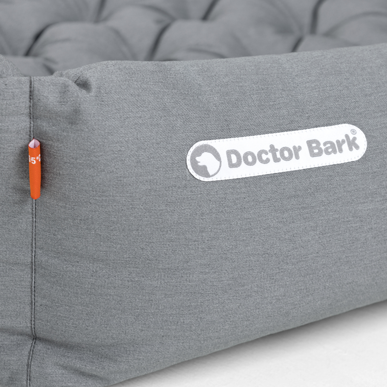 Doctor Bark Hundebett orthopädisch grau melange