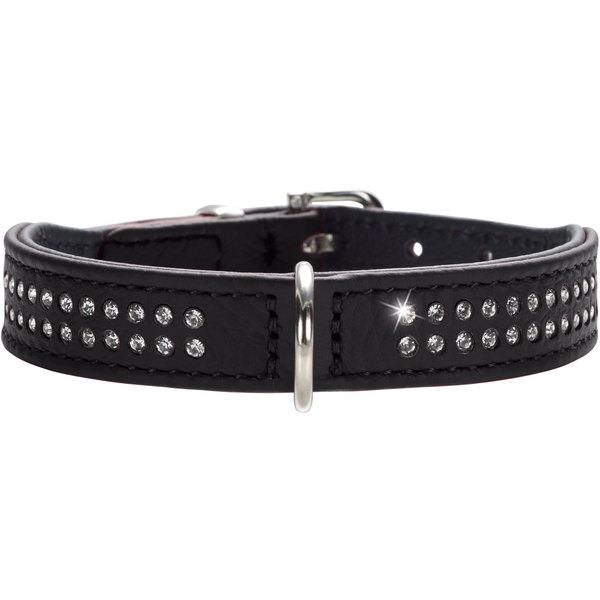 Hunter Halsband Diamond Petit, Leder