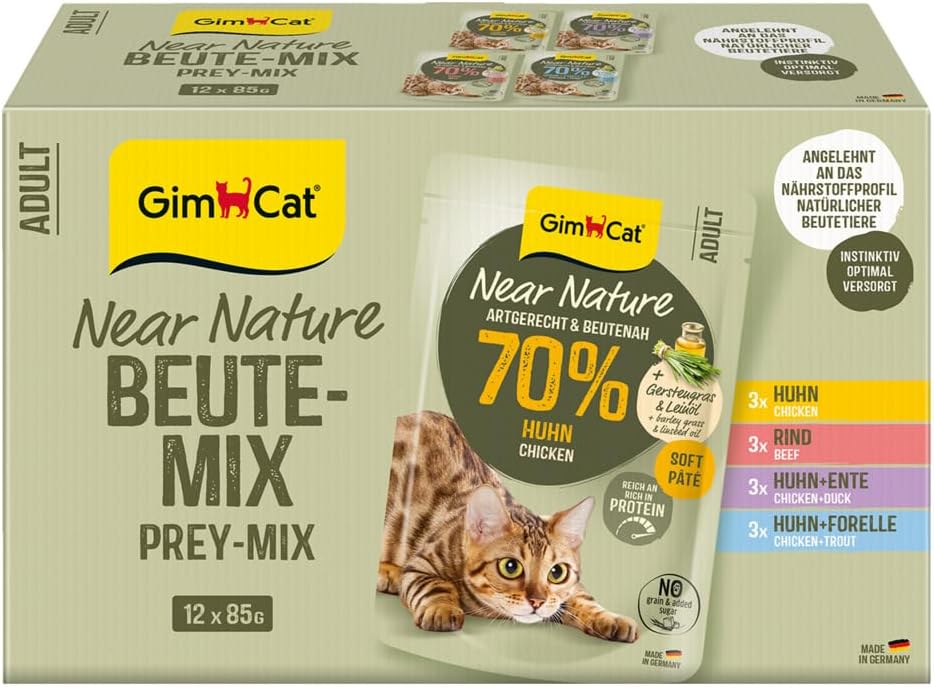 GimCat Near Nature Mix 6x85g
