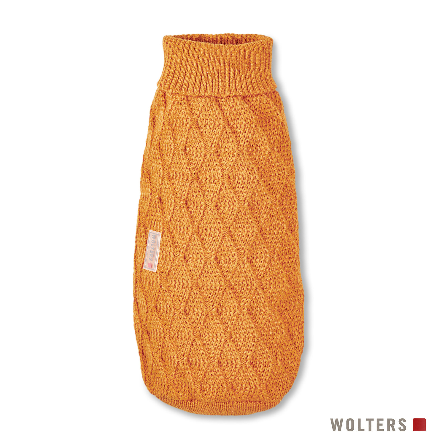 Wolters Strickpullover Diamond fancy orange