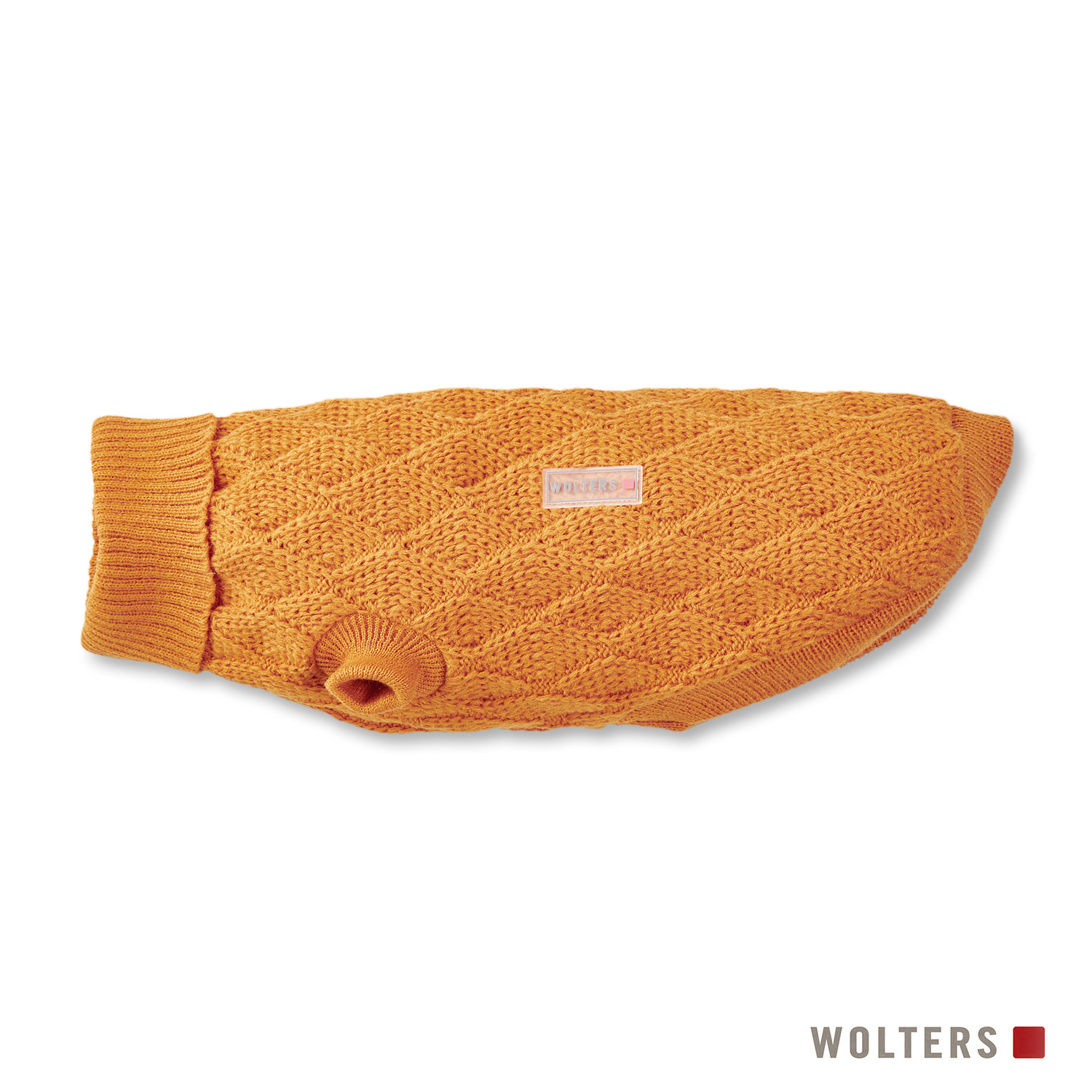 Wolters Strickpullover Diamond fancy orange