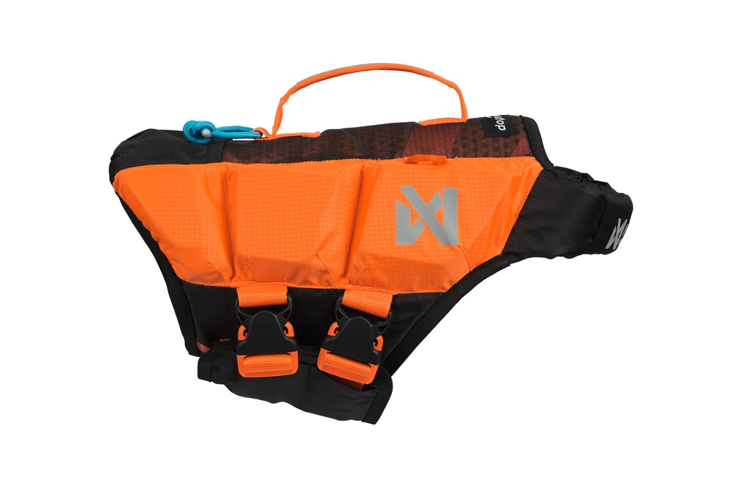 Non-stop dogwear Protector Life Jacket black/orange