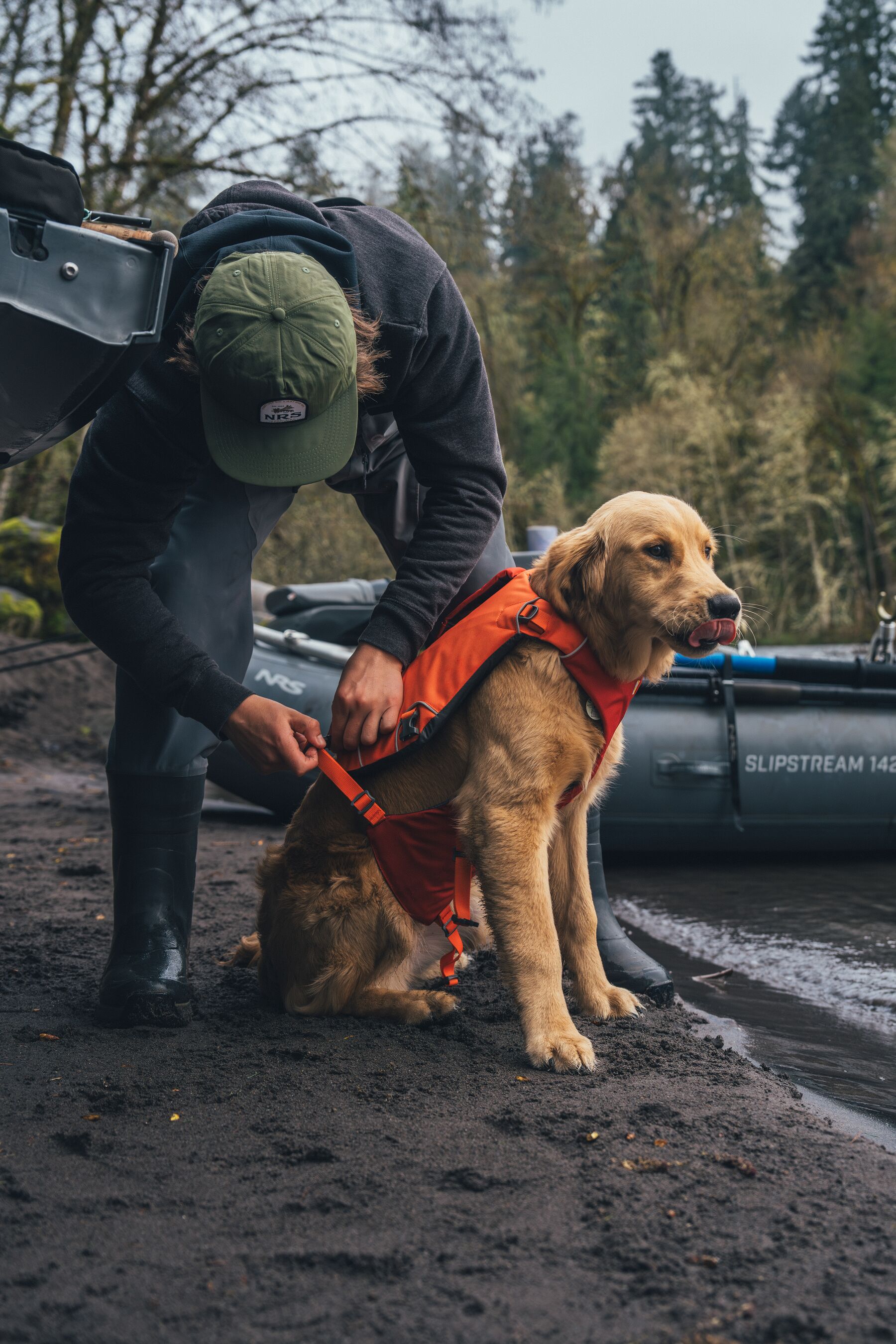 Ruffwear Confluence™ Support Jacket Tangelo Orange Ruffwear Confluence™ Support Jacket Tangelo Orange