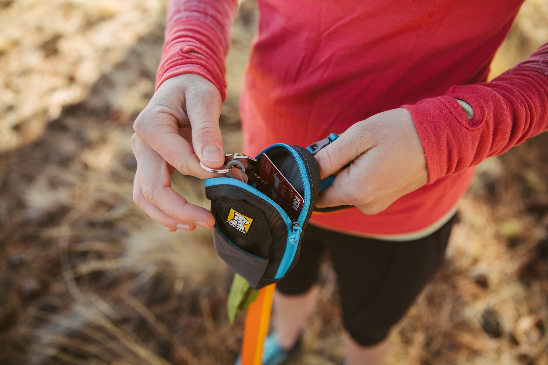 RuffWear Stash Bag™ Orange Poppy