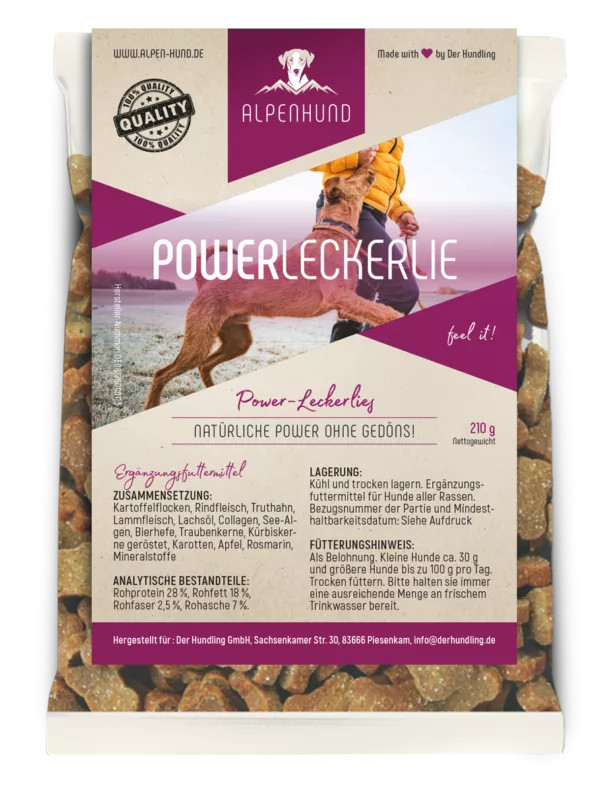 AlpenHund PowerLeckerlie 210g