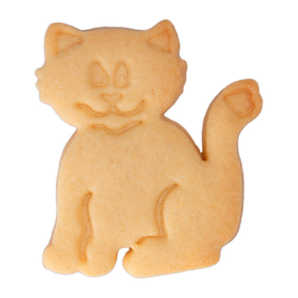 Städter Ausstechform Katze ca. 6,5cm Orange