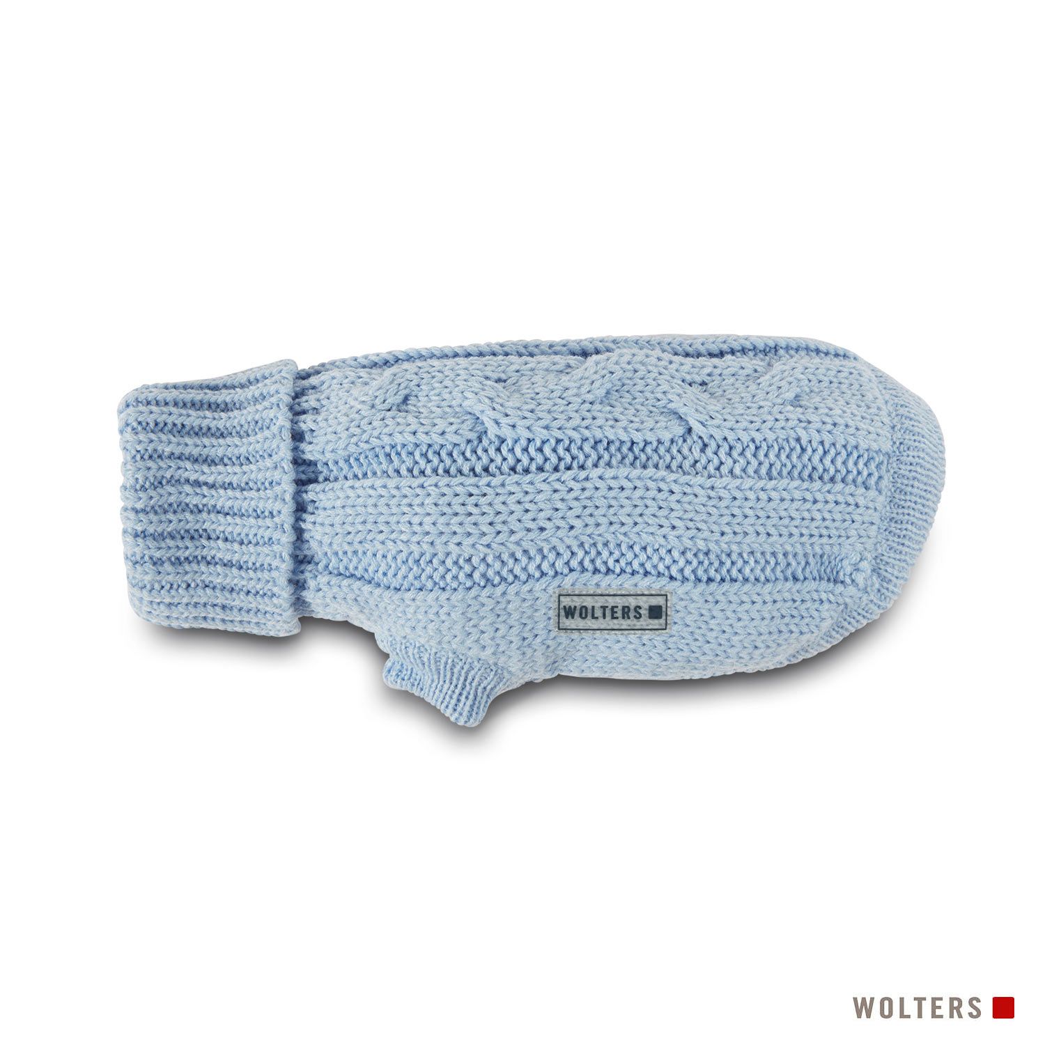 Wolters Zopf-Strickpullover für Mops&Co.