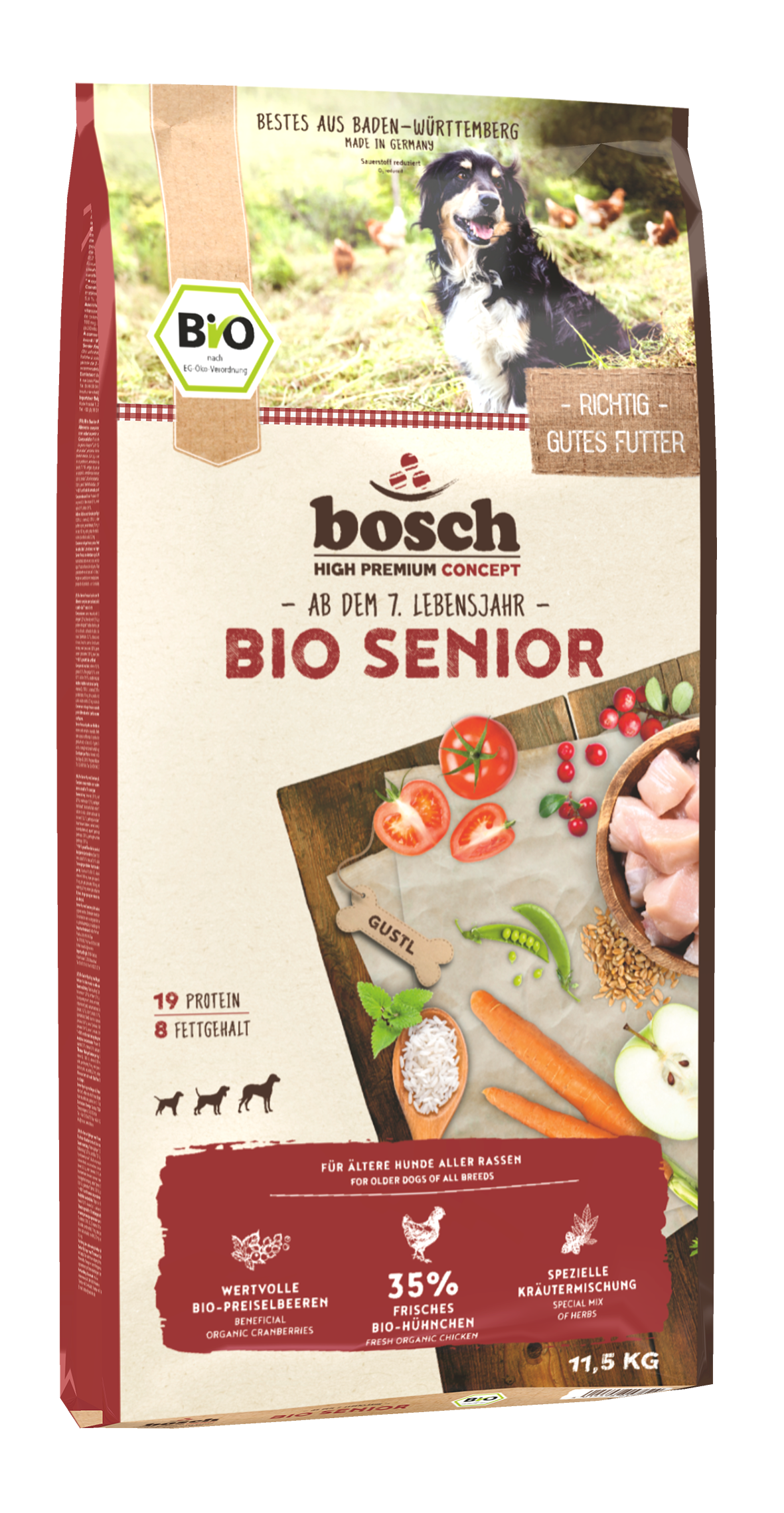 Bosch Bio Senior Hühnchen+Preiselbeere
