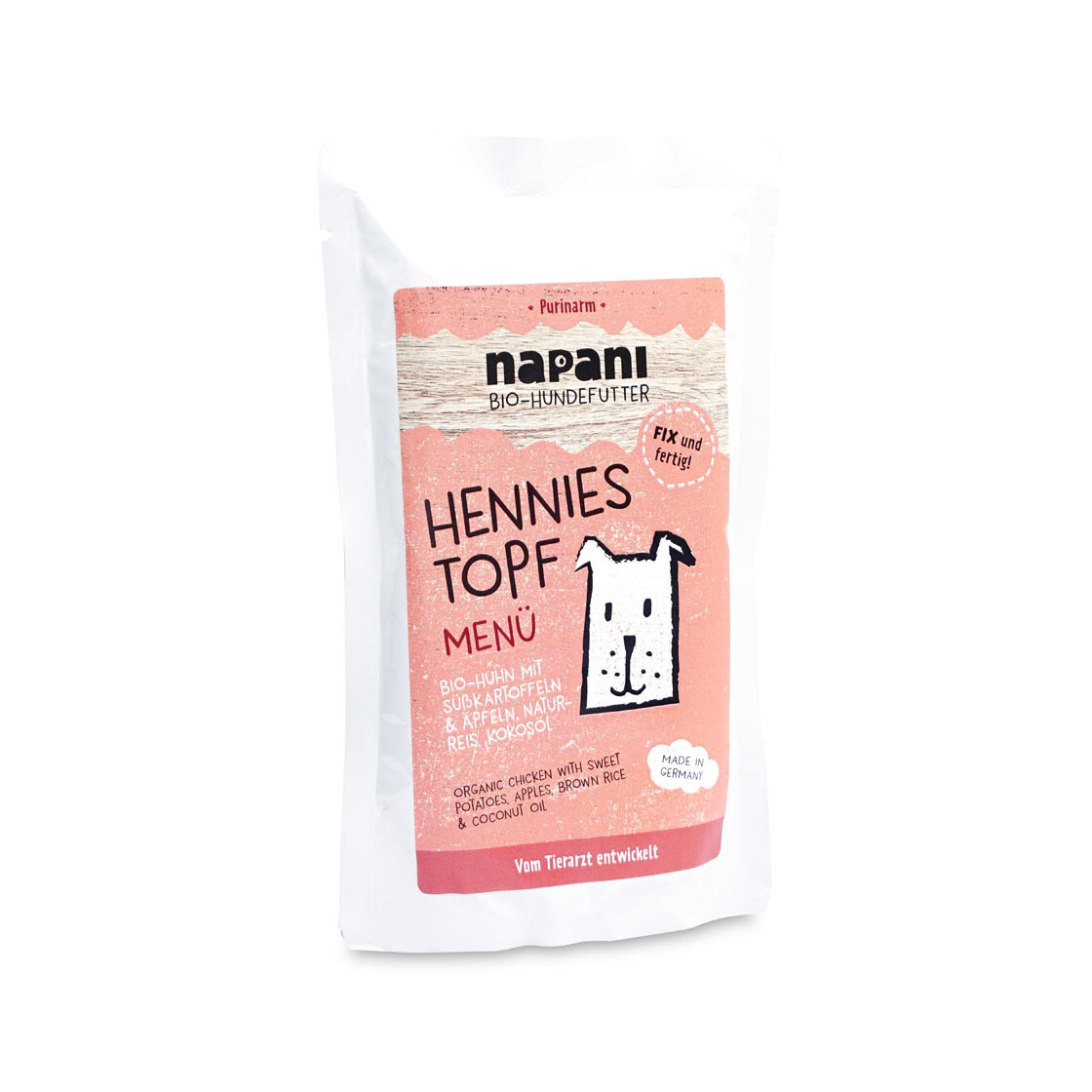 Napani Fix&Fertig Menü Hennies Topf