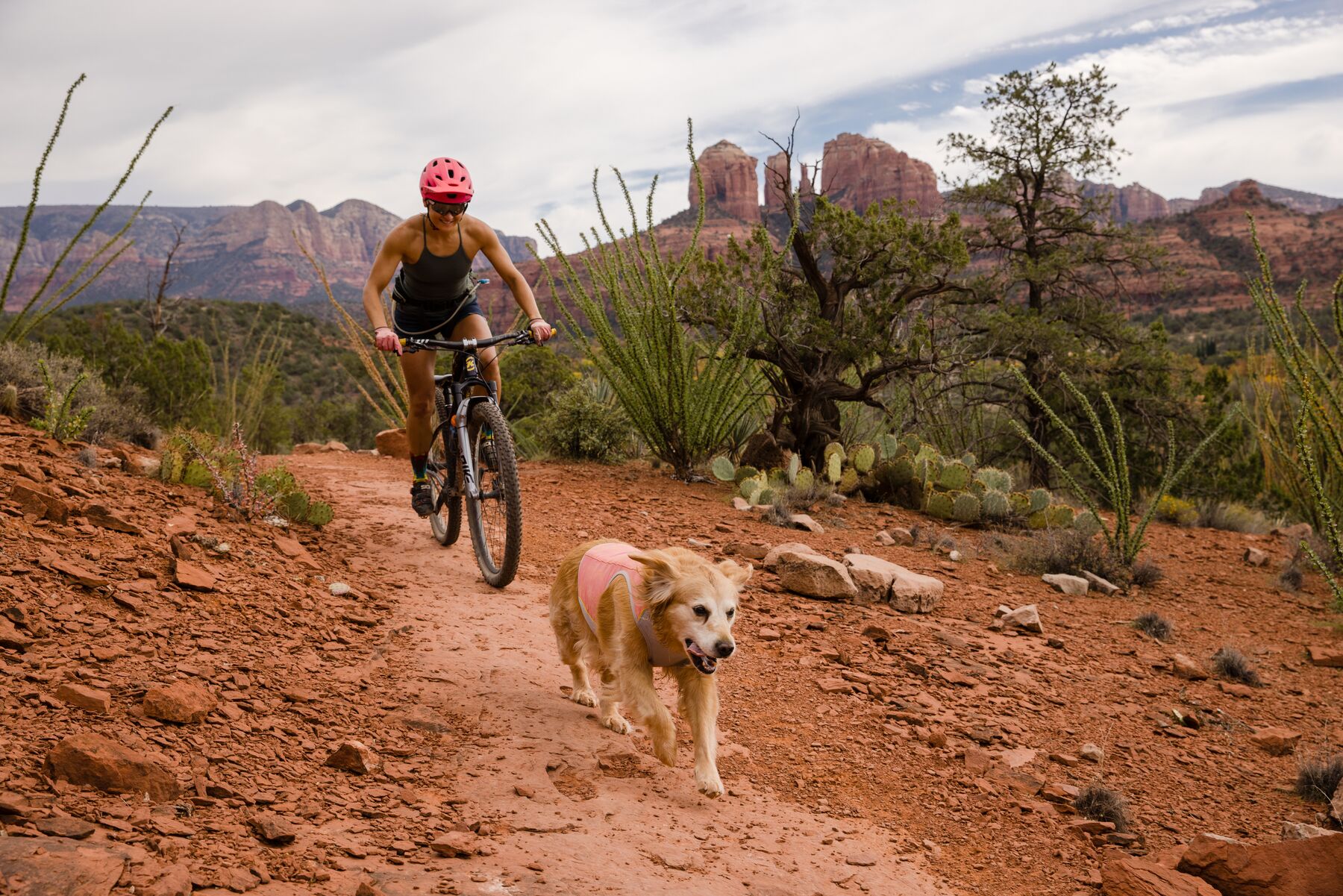 RuffWear Swamp Cooler Zip™ Vest Salmon Pink