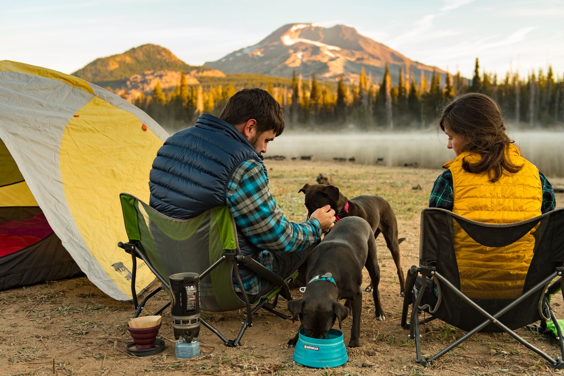 Ruffwear Bivy Bowl Blue Spring M