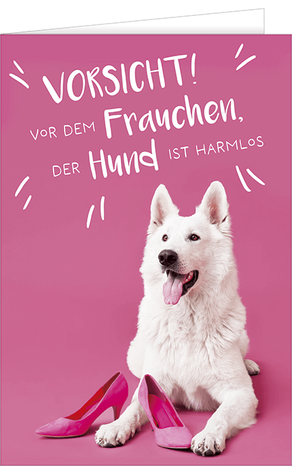 Pfotenglück Grußkarte (verschiedene Motive) Pfotenglück Grußkarte (verschiedene Motive)