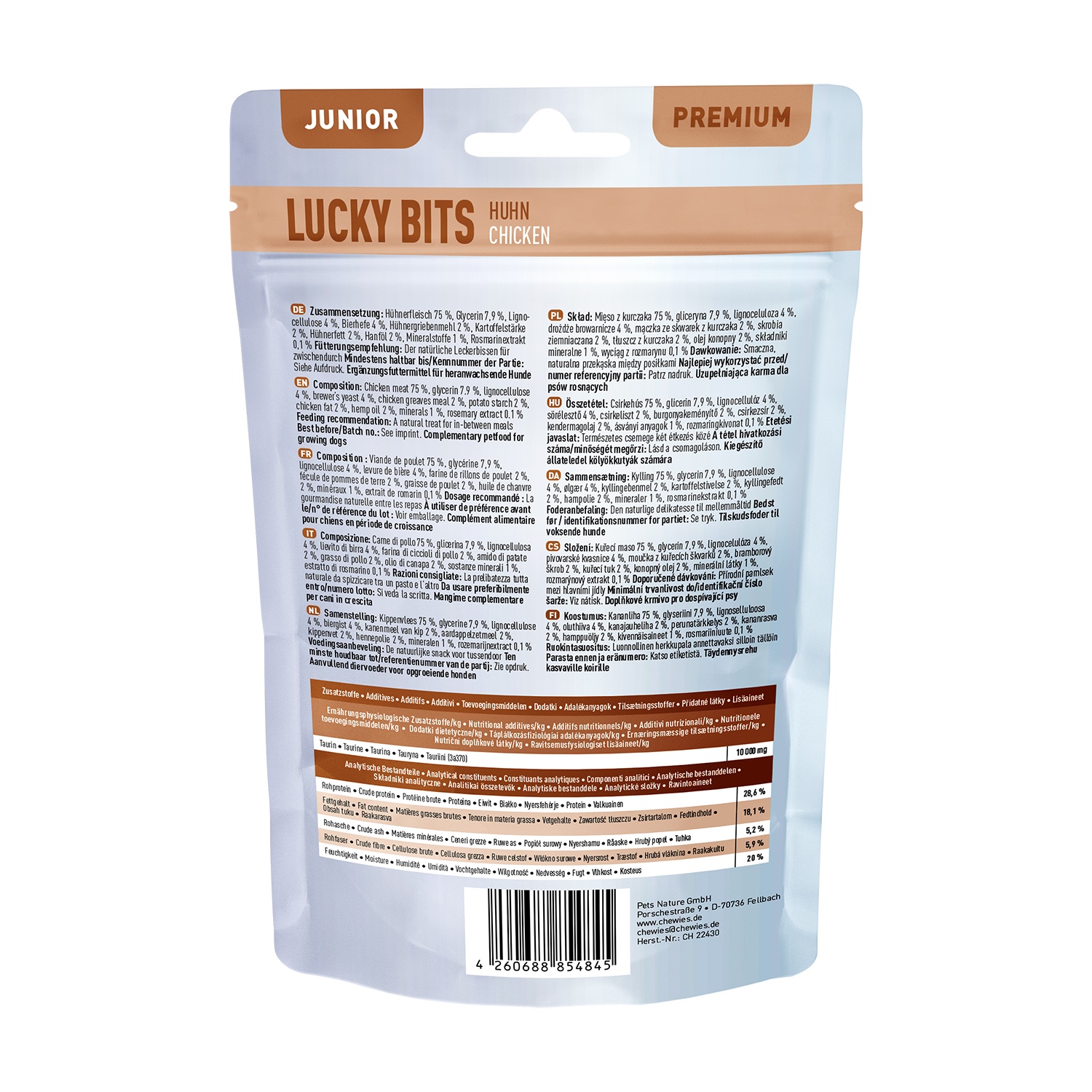 Chewies Lucky Bits JUNIOR 80g