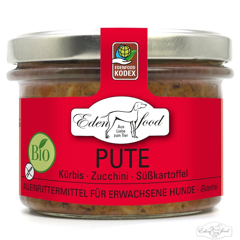 Edenfood Hundemenü Bio-Pute-2