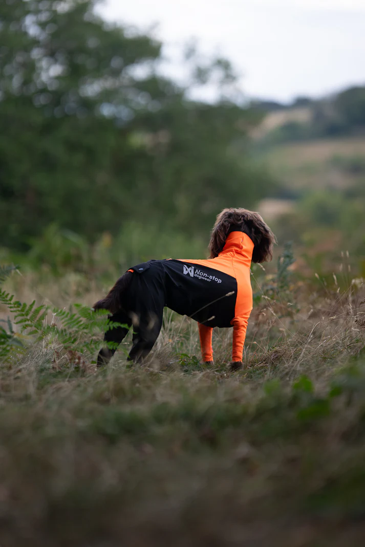 Non-stop dogwear Protector Suit orange/black