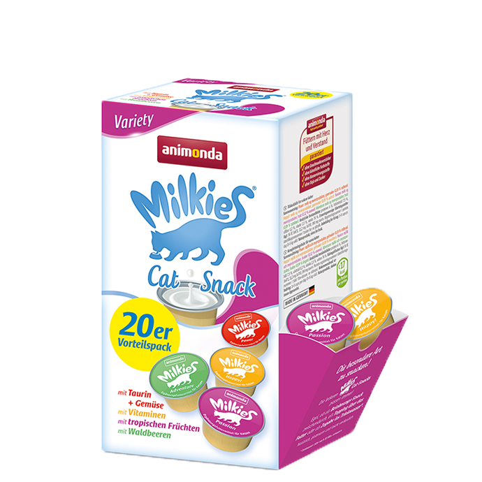 Animonda Katze Snack Milkies Vorratspack 20x15g