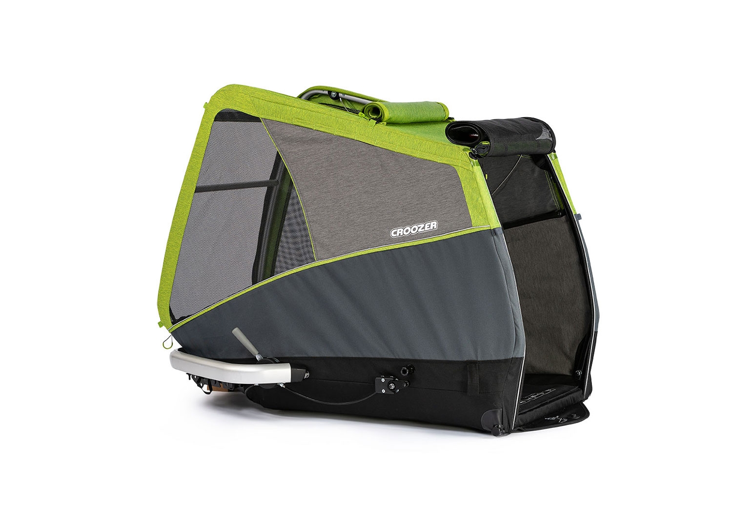 Croozer Dog XL Jokke Grasshopper green mit Achskupplung Click & Crooz®