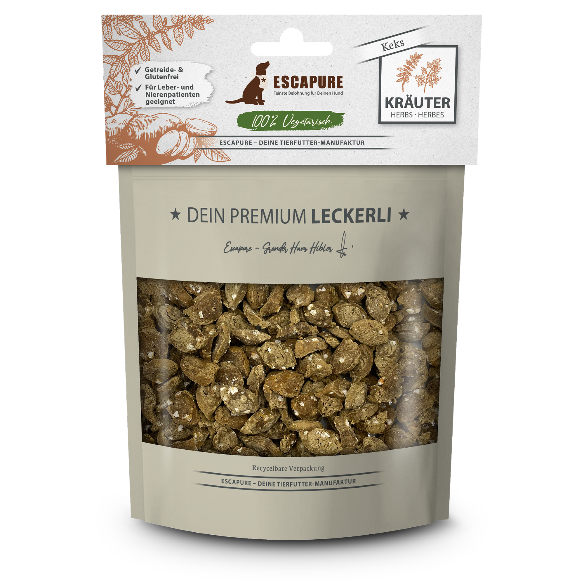 Escapure Pfefferminz Keks 150g