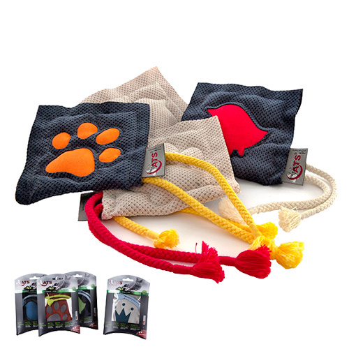 4cats Motivkissen Premium mit Catnip, farblich sortiert