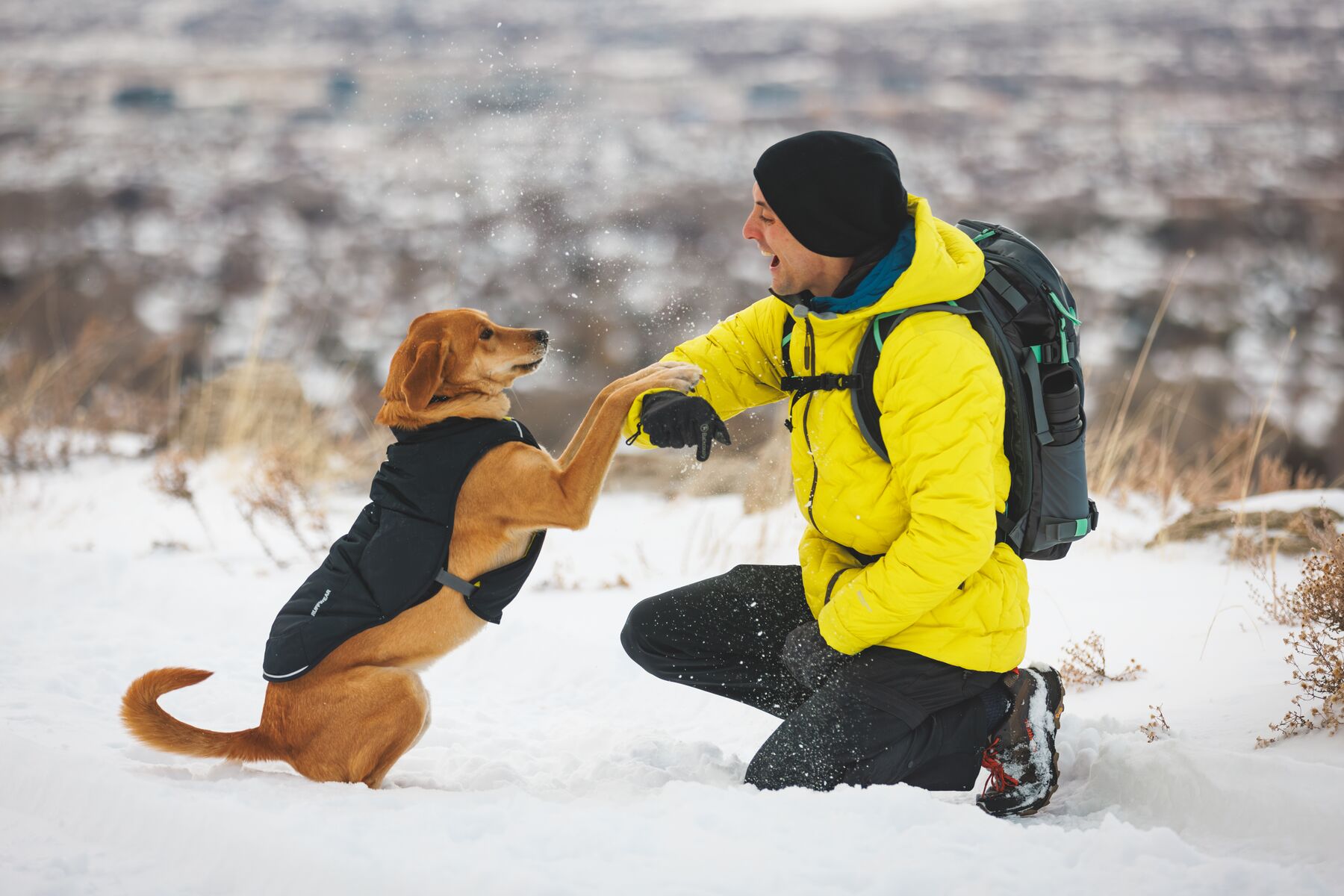 Ruffwear Quinzee™ Insulated Jacket Obsidian Black