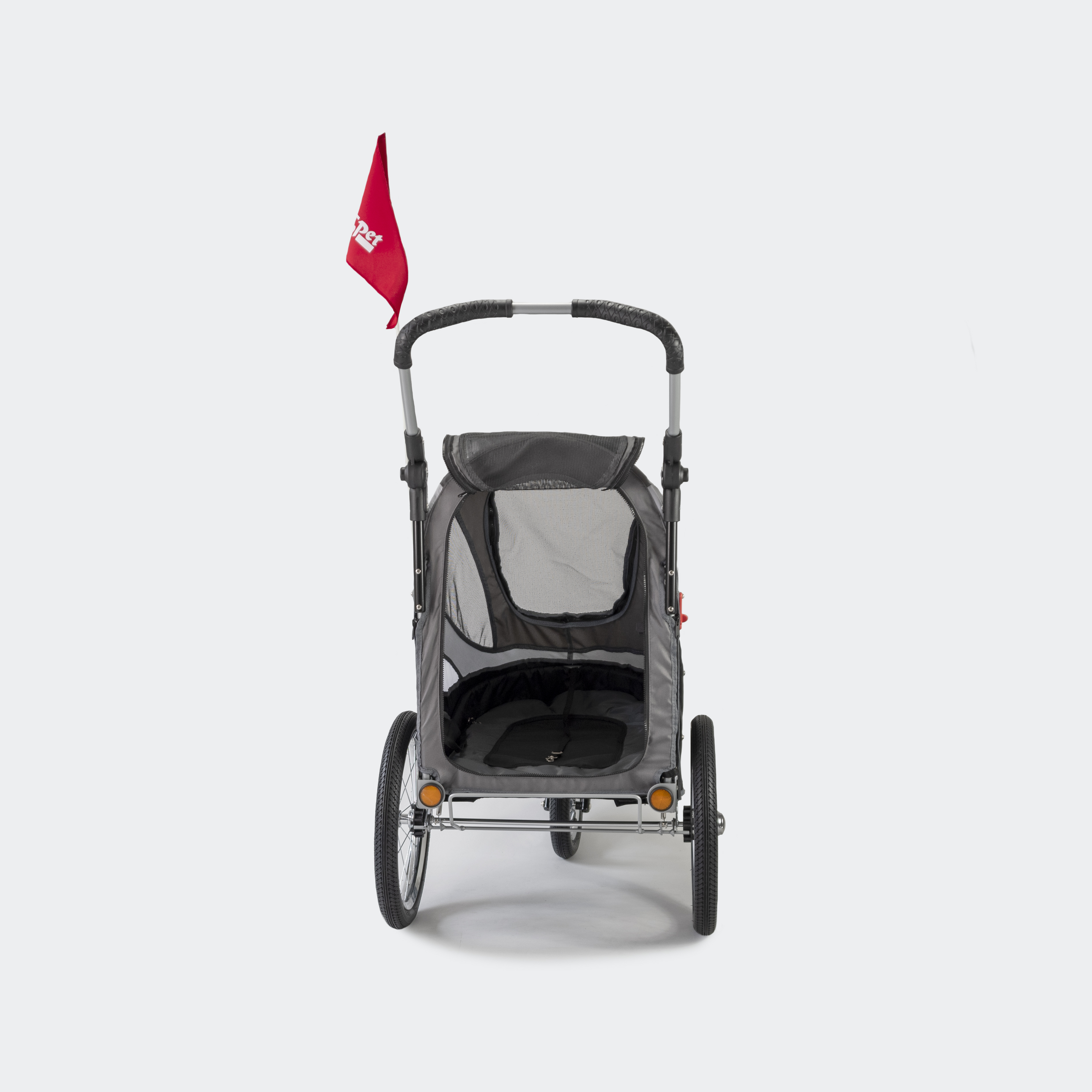 InnoPet Sporty Trailer schwarz/silbergrau
