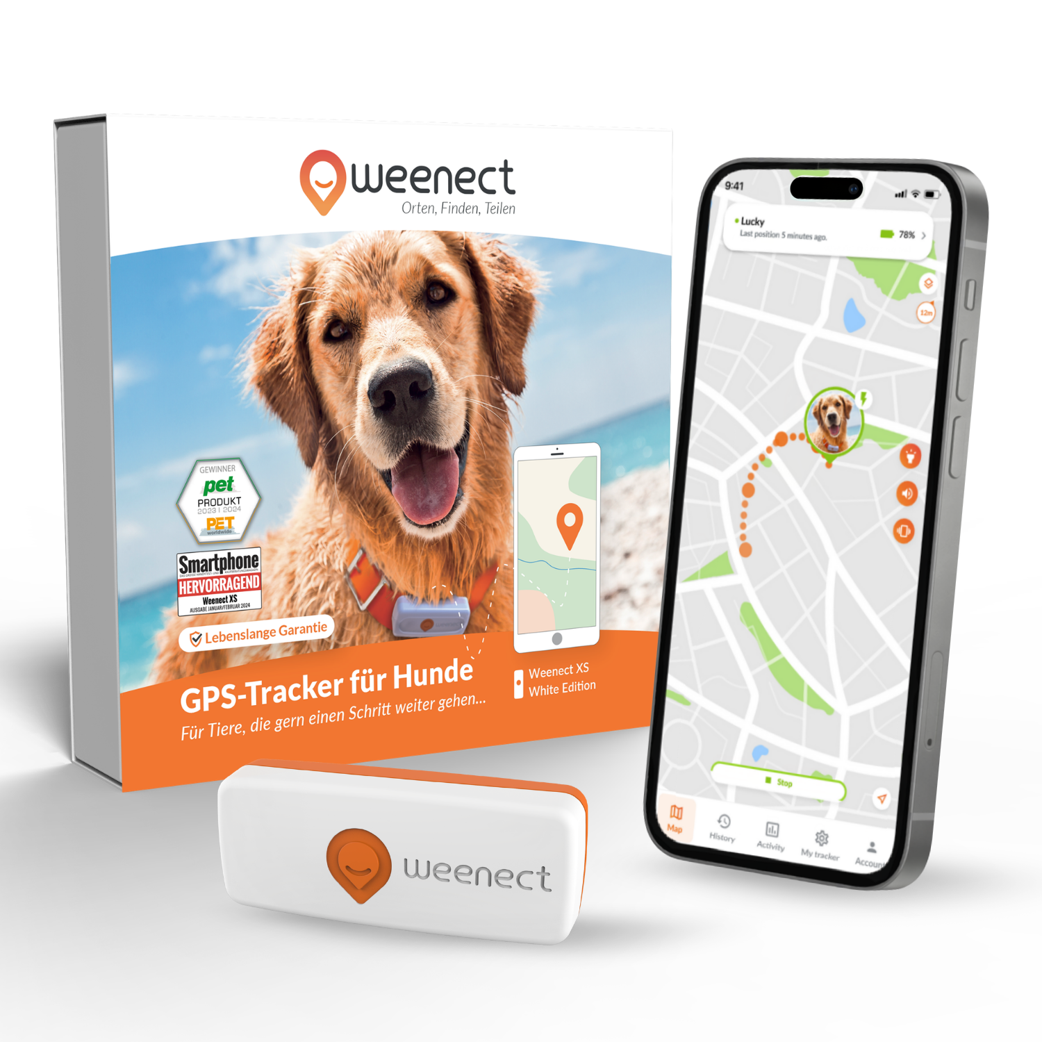 Weenect GPS-Tracker XS Dogs