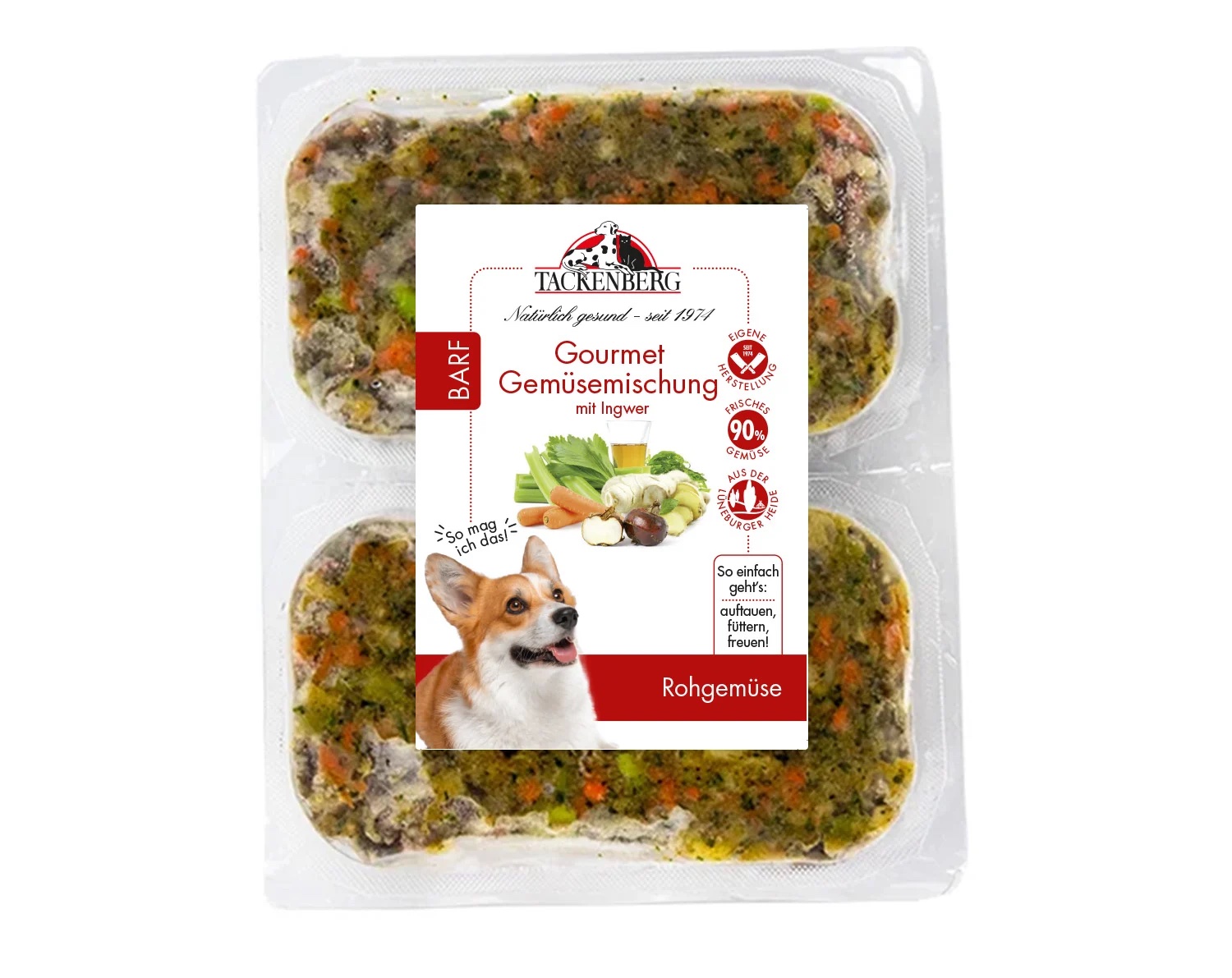 Tackenberg Gourmet-Gemüsemischung mit Ingwer 500g
