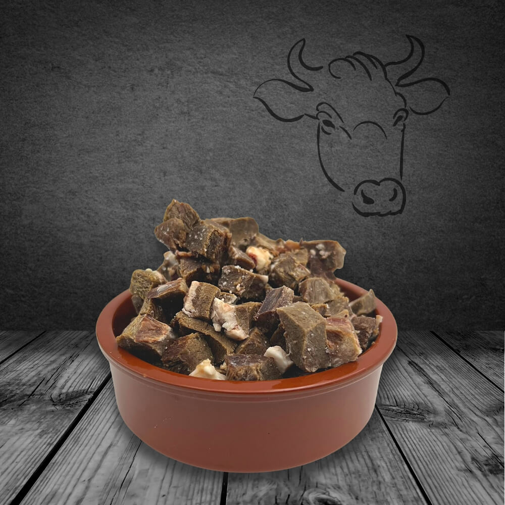 barfmaxx Rinderherz gekocht 500g