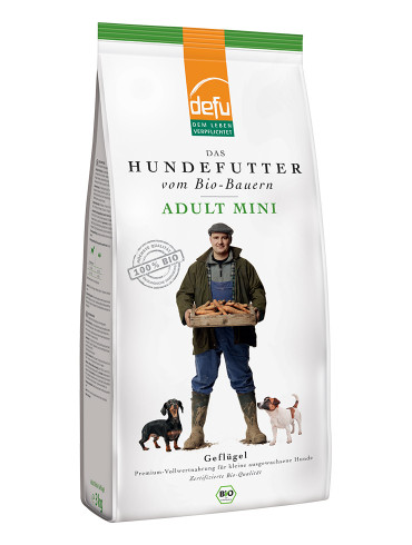 Defu Hund Adult Mini Bio-Geflügel