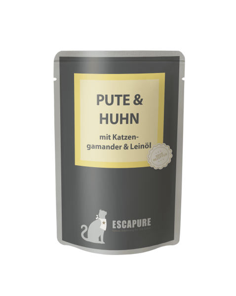 Escapure Katze Nassfutter 100g Pouch