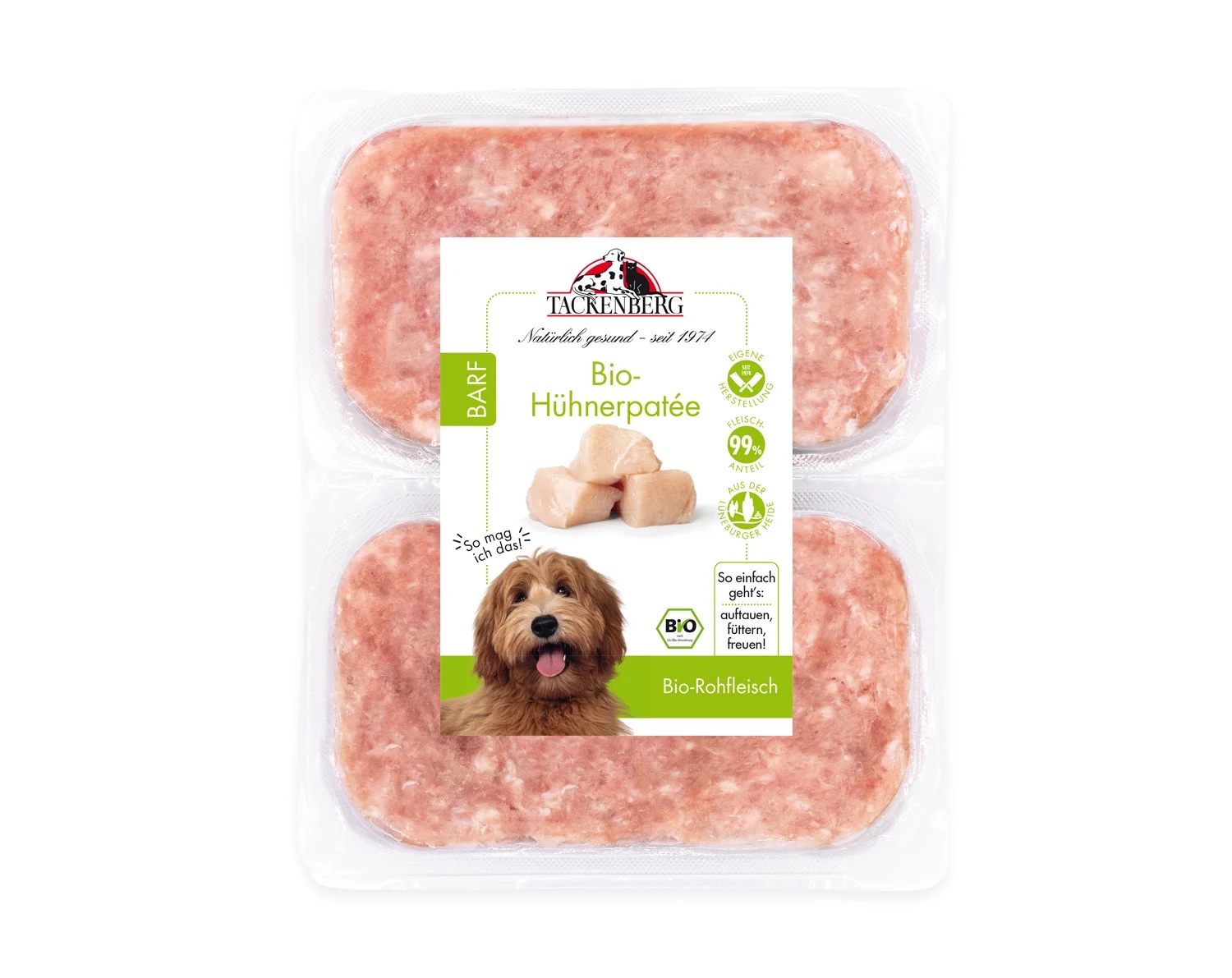 Tackenberg Bio-Hühnerpatée 500g