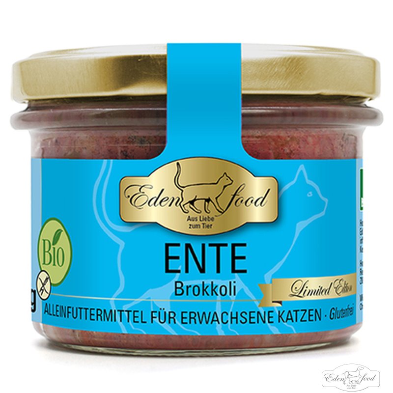 Edenfood Katzenmenü Bio-Ente - Limited Edition 170g