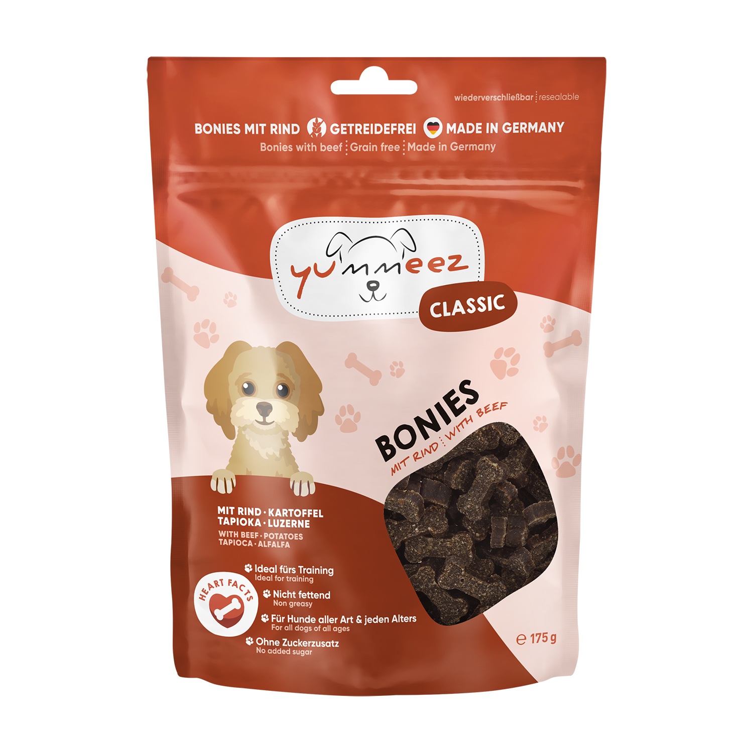 yummeez Classic Bonies Trainings-Knöchelchen 175g