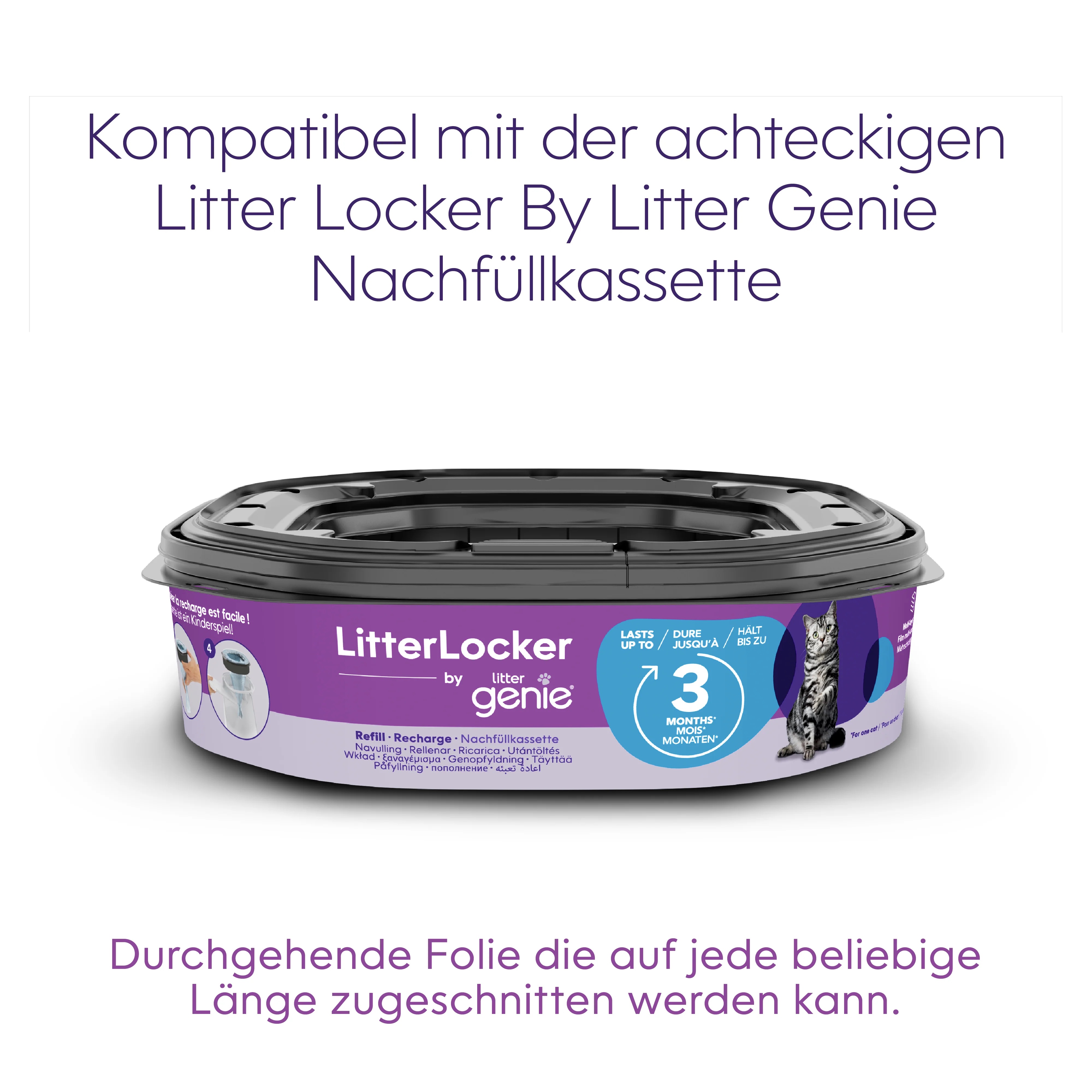 LitterLocker® by Litter Genie Katzenstreu-Entsorgungseimer