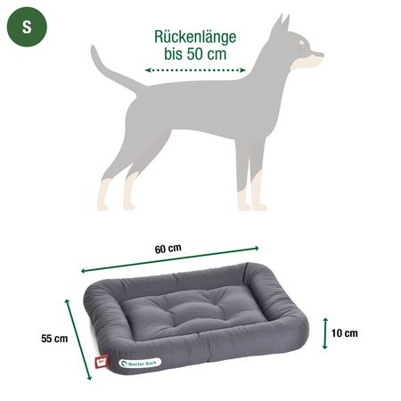 Doctor Bark Lounge-Kissen orthopädisch