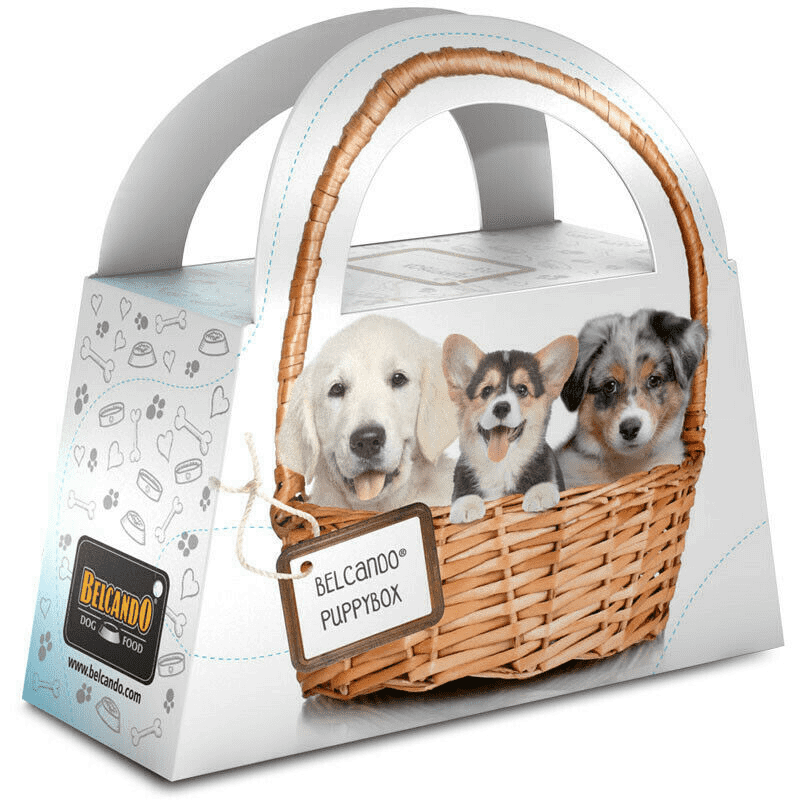 Belcando Puppy Box Aktion 1kg Puppy + 4 Gratisartikel