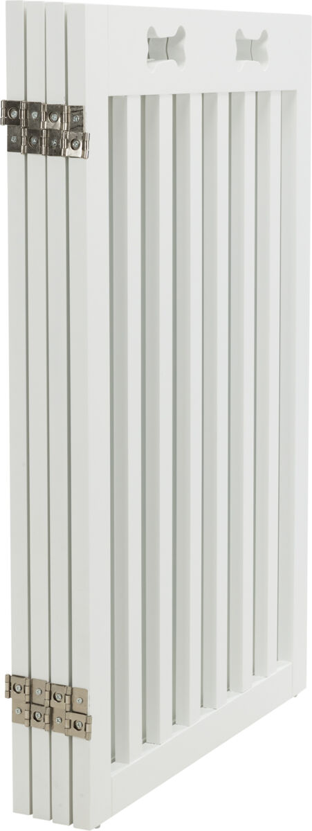 Trixie Absperrgitter, MDF, 4-teilig 60-160 × 75 cm, weiß